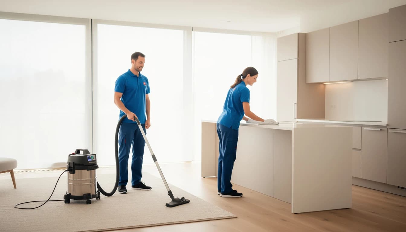 Flash Nettoyage - Équipe professionnelle de nettoyage en Suisse romande